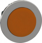 Head for non illuminated push button, Harmony XB4, flush mounted yellow projecting pushbutton push ZB4FH5 | 3606489581749