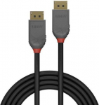Cable, DisplayPort 1.4, 3m DP male-male, Anthra Line, black 36483 | 4002888364836