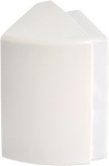 Internal corner additional part for GBD 56x105mm of PVC in pure white L43649010 | 4012740827768