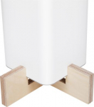 Mounting-accessory vertical stand for UVC AIR TUBE. Product features: Material: bonded plywood panel, oiled surface. Product benefits: Wooden mounting-stands for vertical floor-mount. 4058075615366 | 4058075615366