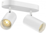ASTO TUBE, ceiling-mounted light, cylindrical, GU10, 2x max. 10 W, white 1006426 | 4024163266147