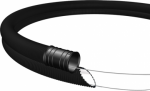 EVOCAB FLEX FR UV D=75mm/50m 750N Halogen free corrugated pipe, stabilized, self-extinguishing, black 2011507550003C01102 | 4752053013105