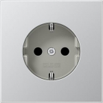 Socket outlet, aluminium LS990 AL2520 | 4011377183551