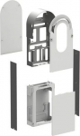 Kit enclosure, EVlink Pro AC Metal, for 1 floor-standing charging station, steel EVA1RFKS1 | 3606482185470