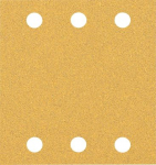 C470 Sand paper for wood 115x107,G60,10pcs. 2608900891 | 4059952542294