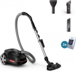 Philips | Vacuum Cleaner | XD5123/10 Series 5000 | Bagged | Power 900 W | Dust capacity 4 L | Black XD5123/10 | 8720389038334