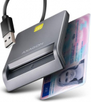 CARD READER FLAT SMARTCARD/ID/USB2.0 1.3M CRE-SM3T AXAGON CRE-SM3T | 8595247908278