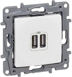 NILOE 2 USB CHARGER A+A 2.4A 12 W WHITE 764594 | 3414970804723