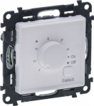 Cover plate Valena Life - floor heating thermostat - with mechanism - white 752134 | 3414970541048