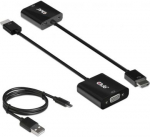 I/O ADAPTER HDMI TO VGA/AUDIO M/F CAC-1302 CLUB3D CAC-1302 | 8719214471668