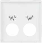 As cover for call unit as diagnostic/plug contact. As alternative to Ackermann covers 88912 D3 and 88912 D3N. 2CKA001724A4386 | 4011395227497