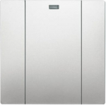 WaveLine Wall sensor 1-gang 1 channel Wireless stainless steel - Pure Stainless Steel 2CKA006730A0057 | 4011395149997