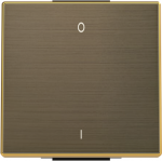 Color: Antique Gold.   Rocker for switches code: 8101, 8101.1, 8101.2, 8102, 8102.1 & 8110. 2CLA850120A1201 | 8427238166179