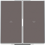 Color: Taupe Rocker for blind switch/push-button code: 8144 & 8144.1 2CLA854400A6301 | 8427238236728
