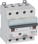 RCBO - DX 6000 -10 kA -4P-400 V -20 A -300 mA -A type 411240 | 3245064112406