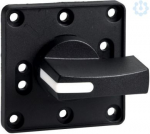 Operating head 45x45mm, black handle. range of product: Harmony Series K - component name: KDG - rotary handle padlocking: without. KDG3H | 3389110980462