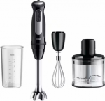 Braun Hand Blender | MQ55236M MultiQuick 5 Pro | Hand Blender | 750 W | Number of speeds 25 | Turbo mode | Black MQ55236M | 8021098003959