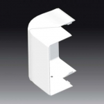 Outer corner 8476, PK 120x55 D, white, accesories for parapet trunking 8476_HB | 8595057650633