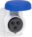 PratiKa socket, fast, straight, 16A, 2p+E, 200...250 V AC, panel. range of product: PratiKa - product or component type: socket - device short name: PratiKa socket - plug, socket category: low voltage - poles description: 2P + E - network type: AC -  ...