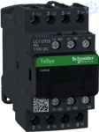 TeSys D contactor, 4p(4 NO), AC-1, <= 440 V 25A, 110 V DC standard coil. range: TeSys - product or component type: contactor - device short name: LC1D - contactor application: resistive load - utilisation category: AC-1 - poles description: 4P - pole ...