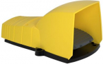 Single foot switch, IP55, with cover, plastic, yellow, 1 NC+1 NO. range of product: Harmony XPE - product or component type: foot switch - material: plastic - foot switch type: single foot switch - device short name: XPEY - protective cover: with - t ...