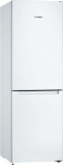 Bosch | Serie 2 Refrigerator | KGN33NWEB | Energy efficiency class E | Free standing | Combi | Height 176 cm | No Frost system | Fridge net capacity 193 L | Freezer net capacity 89 L | 42 dB | White KGN33NWEB | 4242005196517
