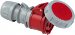 CEE connector 3x16A (2P+PE) 9h IP67 SHARK TT with cap red 2132-9TT | 9003399767944