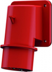 Panel mounted inlet, 32A7p6h400V, IP44 752 | 4015394005803
