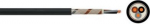 Halogeenivaba kaabel N2XCH 4x6/6 VDE varjestatud, must (500m) 0111420400500