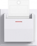 Hotel card switch 10AX, white, Asfora EPH6200121 | 3606480527463