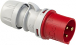 CEE Industrial Plug 3x32A (2P+PE) 9h IP44/IP54 SHARK red 023-9 | 9003399139215
