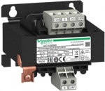 This ABT7 transformer supplies alternating current to control circuits while isolating them from mains power. It has a rated input voltage of 230V AC, a rated output voltage of 24V AC and a rated power of 63VA. It offers an economic way to supply eac ...