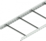 Cable ladder with dimension 60x500 mm, galvanized Zn+Mg+Al, spacing of partitions 300 mm, for fixation of cables in the ladder is possible to use clamps PKC KL 60X500_ZM | 8595568937971