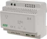 Uwyj=15V DC ;  Uwej=230V~ ;  Iwyj=0,8A ;  P=12W ;  montaż na szynie TH-35 ZS-5 | 5908312595991