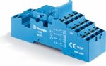 Push-in terminal sockets  Mounting method: DIN rail (top hat rail) 35 mm  (A): 10  Colour: Blue  Protection Category: IP 20  Accessories: Coil indication and EMC suppression modules;timer modules;jumper link;Plastic retaining and release 94P4SMA | 80 ...