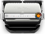 TEFAL Electric Grill | GC718D10 OptiGrill | Electric Grill | 2000 W | Stainless Steel/Black GC718D10 | 3168437252090