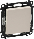 Intermediate switch Valena Life - 10 AX - 250 V - with cover plate - ivory 752207 | 3414970463876