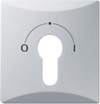As cover for flush-mounted key switch.   Semi-cylindrical lock not included in delivery.   With sealing ring.   IP 44 only in conjunction with styling frames All Weather 44 and the appropriate semi-cylindrical lock. 2CKA001710A3806 | 4011395103548