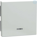 Schneider Electric Merten System M rocker with indicator 436025 is in color active white for single switch. This rocker with indicator belongs to M-Arc, M-Elegance, M-Plan, M-Plan glass, M-Smart, M-Star, System M aesthetic group. The fixing mode of t ...