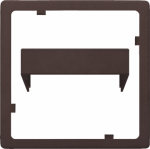Motion detector adapter frame, chocolate color, DELTA style 5TG6278-5CH00 | 4001869601427