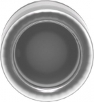 Head for non illuminated push button, Harmony XB4, white flush, 22mm, spring return, clear boot, unm ZB4BP18 | 3389110888041