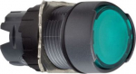 Head for illuminated push button, Harmony XB6, green flush, 16mm, integral LED, spring return, 12... ZB6AW3 | 3389110784190