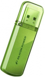 USB flash Helios 101 16 GB, USB 2.0, Green SP016GBUF2101V1N | 4712702617306