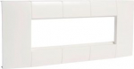 3 gangs 45 x 45 mm support for LFF 40/60090, pure white LFF73H0909010 | 4012740868716