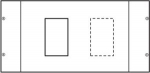 Vertical MCCB interlock kit, quadro.system, x250 300x600 mm UC321HM | 3250616137561