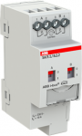 The switch actuator uses potential free contacts to switch 2 independent electrical loads via the ABB i-bus&reg;. Manual operation and display of the switching state of the contacts. The 16 A device is especially suited for resistive loads. 2CDG110261R00 ...