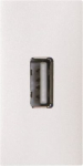 N2155.9 BL USB female-female connection unit, white, 1 module Zenit 2CLA215590N1101 | 8427238142401