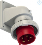 CEE flanged plug 5x16A (3P+N+PE) 6h IP67 red 777152-6 | 9003399230646