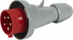 Straight plug P17 - IP66/67 - 380/415 V~ - 32 A - 3P+N+E 555439