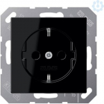 Socket outlet, 16A/250V, black, A500 A1520BFSW | 4011377124226